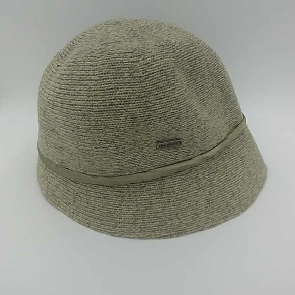 Kangol Green Cloche W/ Ribbon Trim Accent Size M - Picture 3 of 5